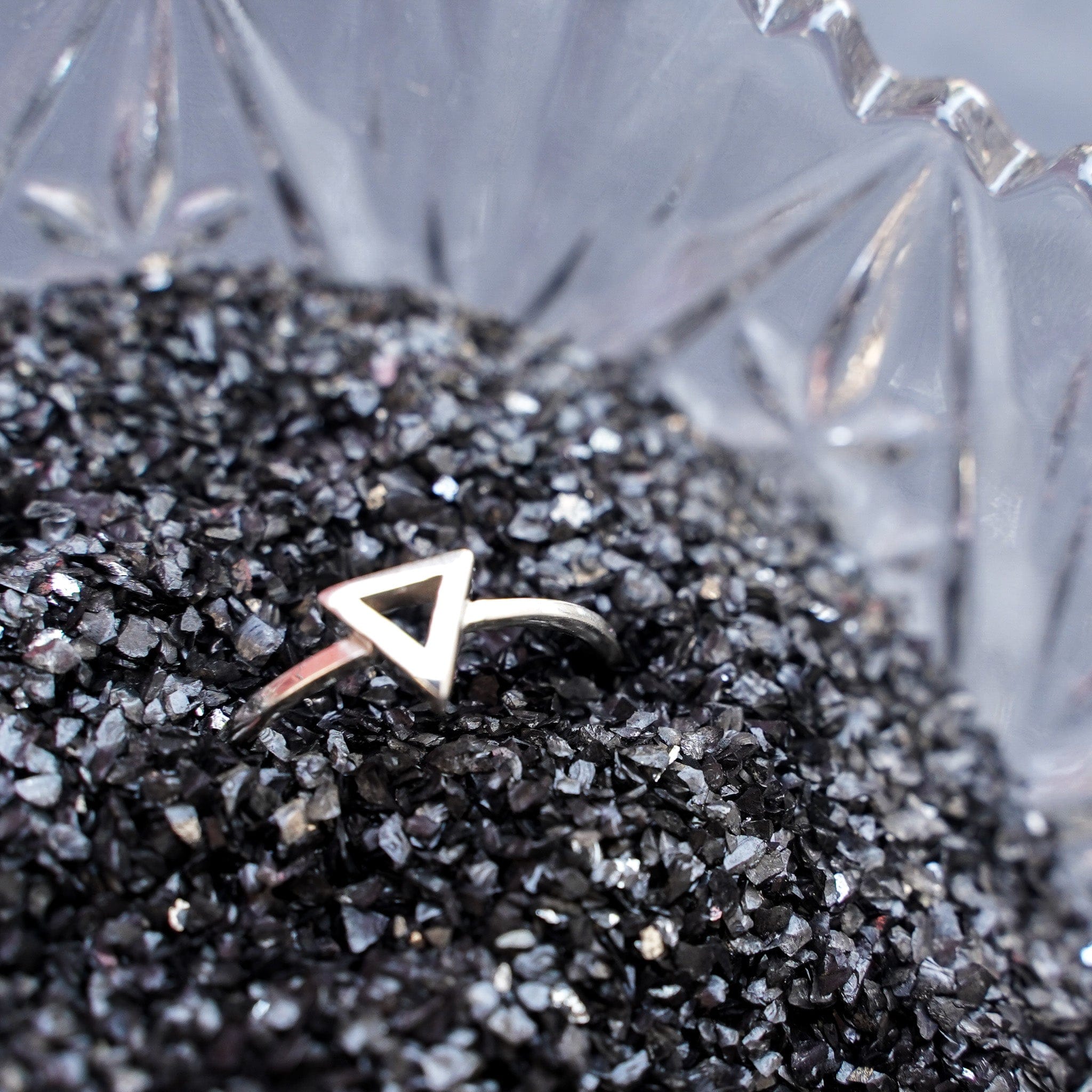 Ethnic ring Triangle Ring