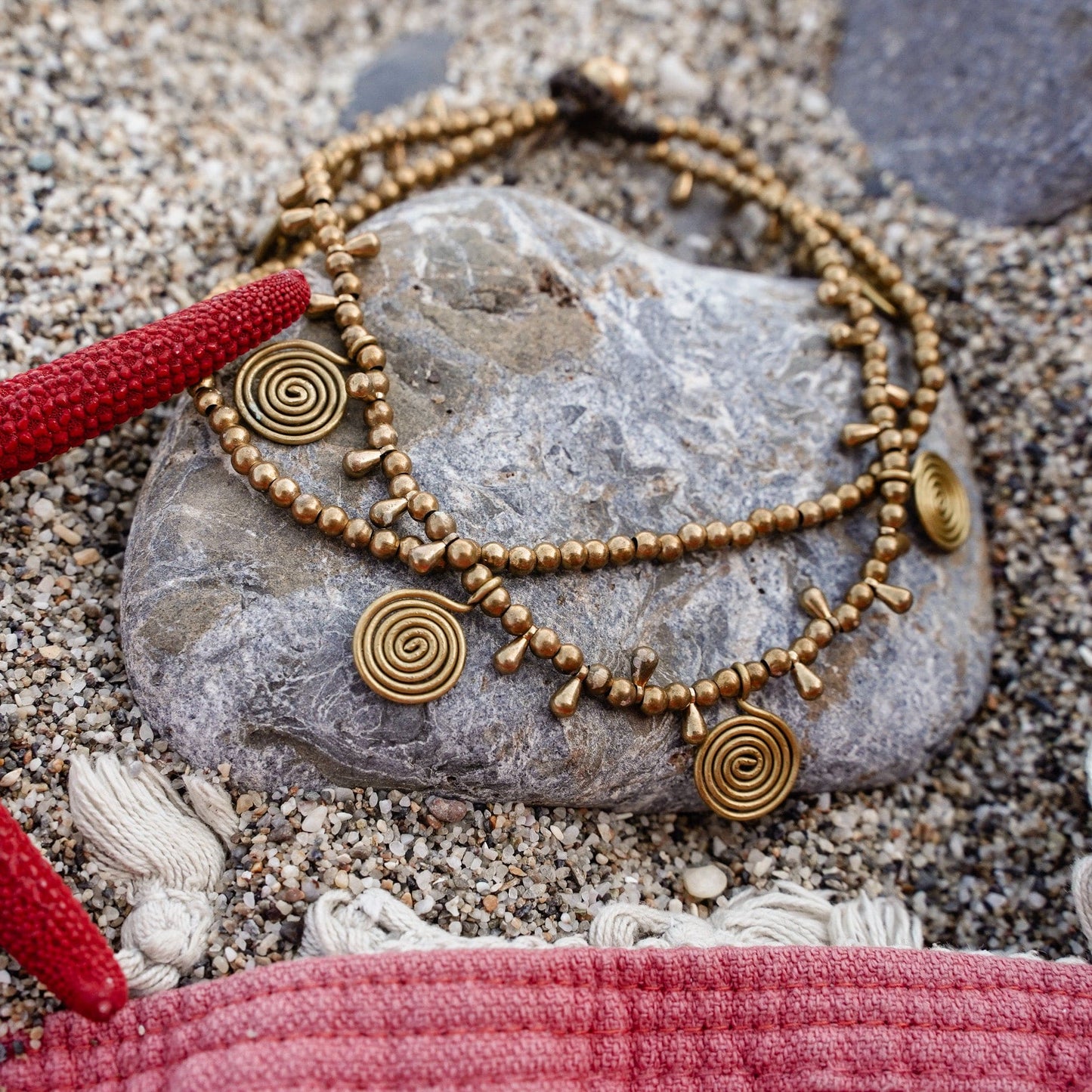 Poetry Anklet