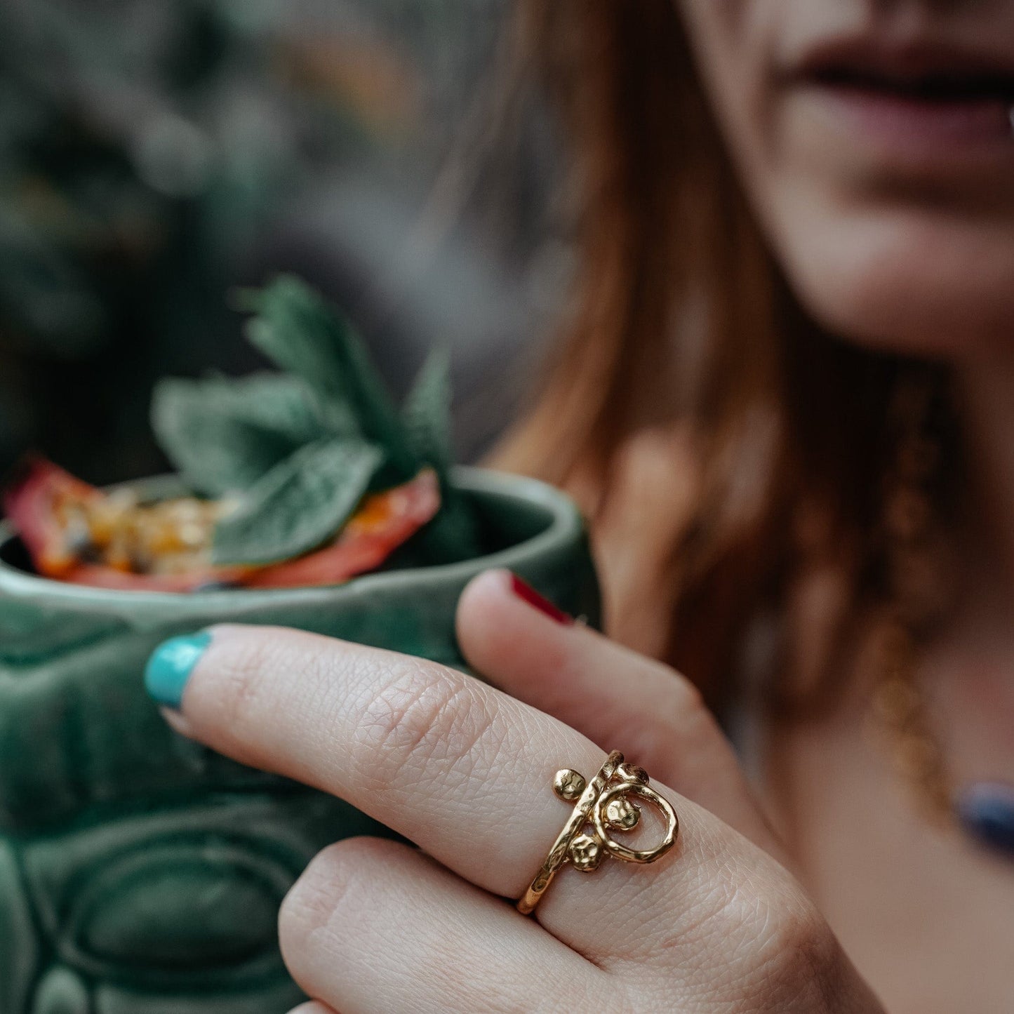 Rings Pebble Glow Ring