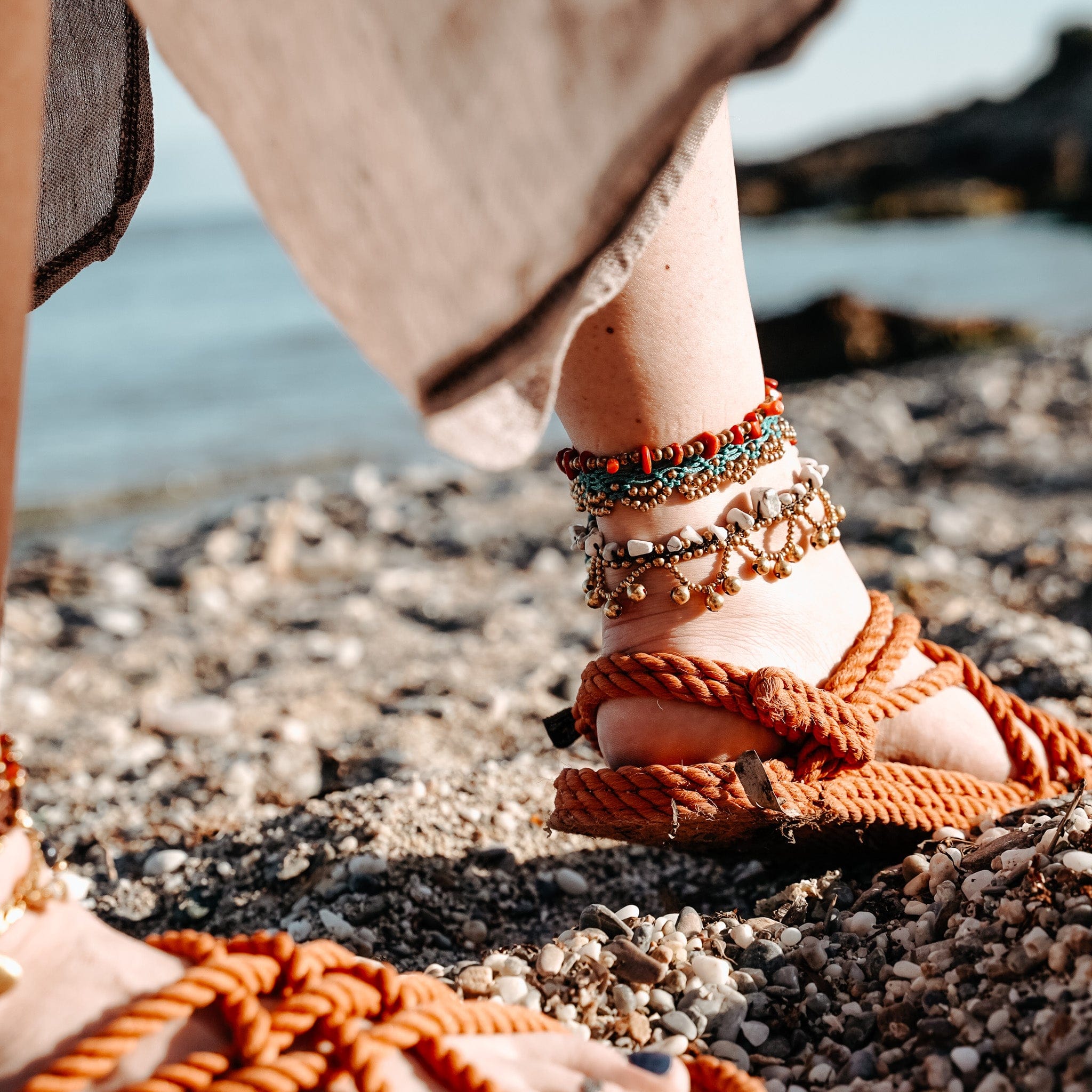 Anklets Sun-Kissed Knots Anklet
