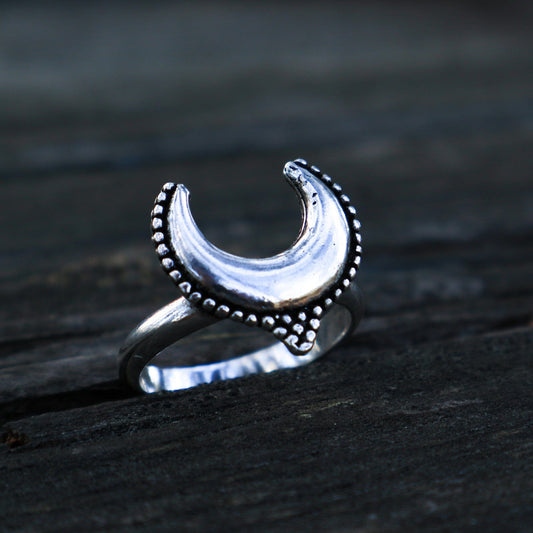 Bohemian Moon Ring