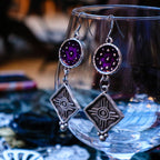Earrings Purple Caravan Earrings