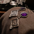 Earrings Purple Caravan Earrings