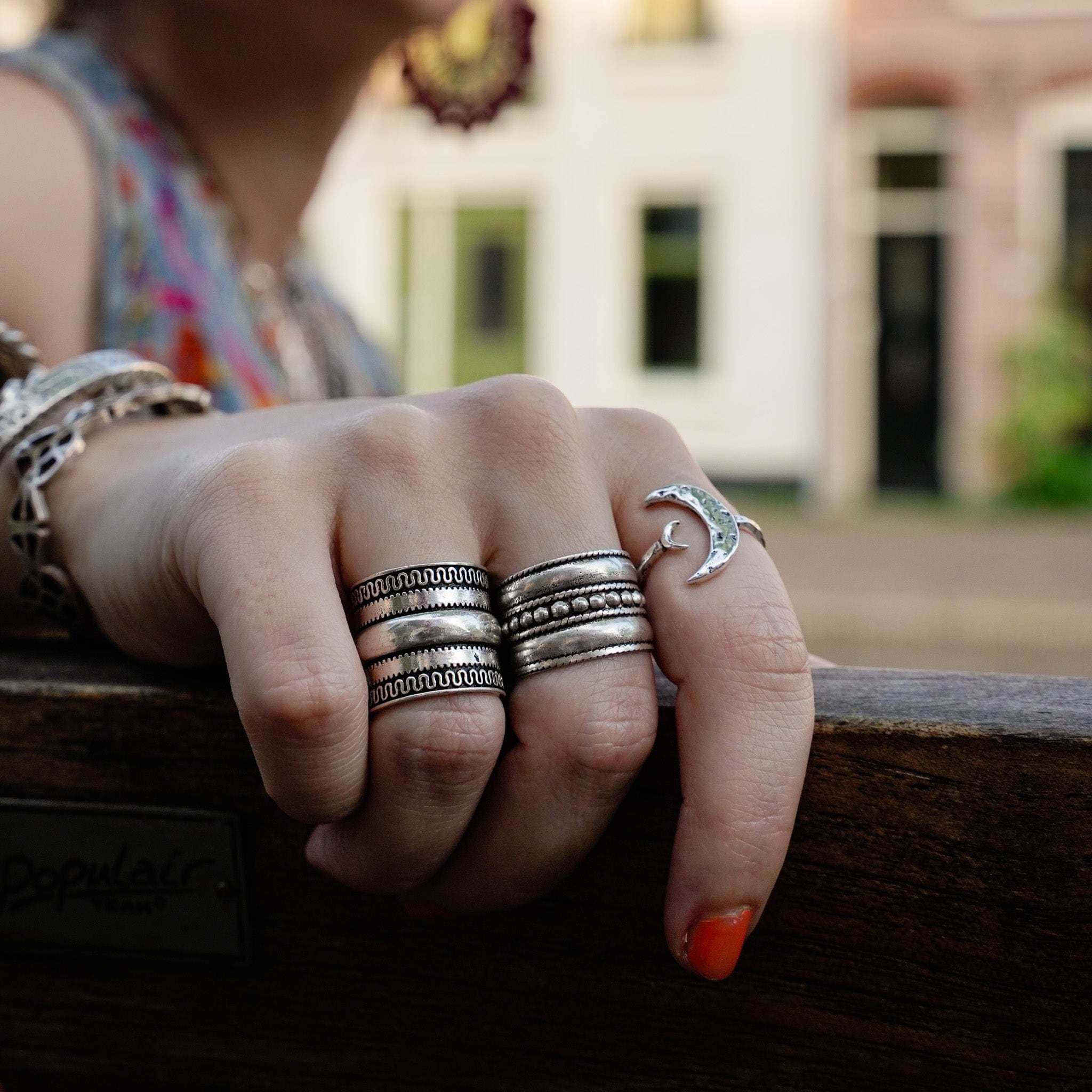 Rings Two Moons Ring