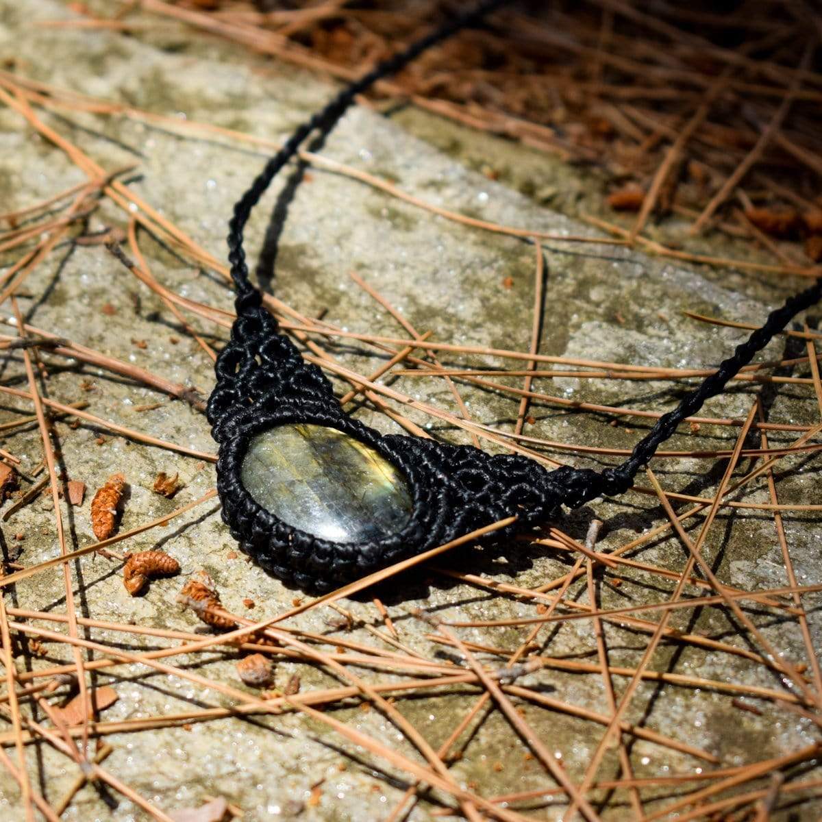 Macrame necklace Amorgos Necklace