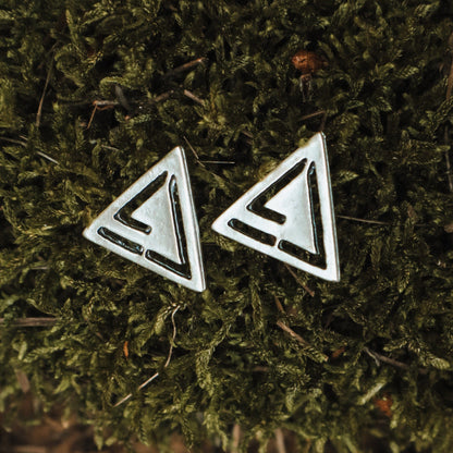 Tiny Triangles Earrings